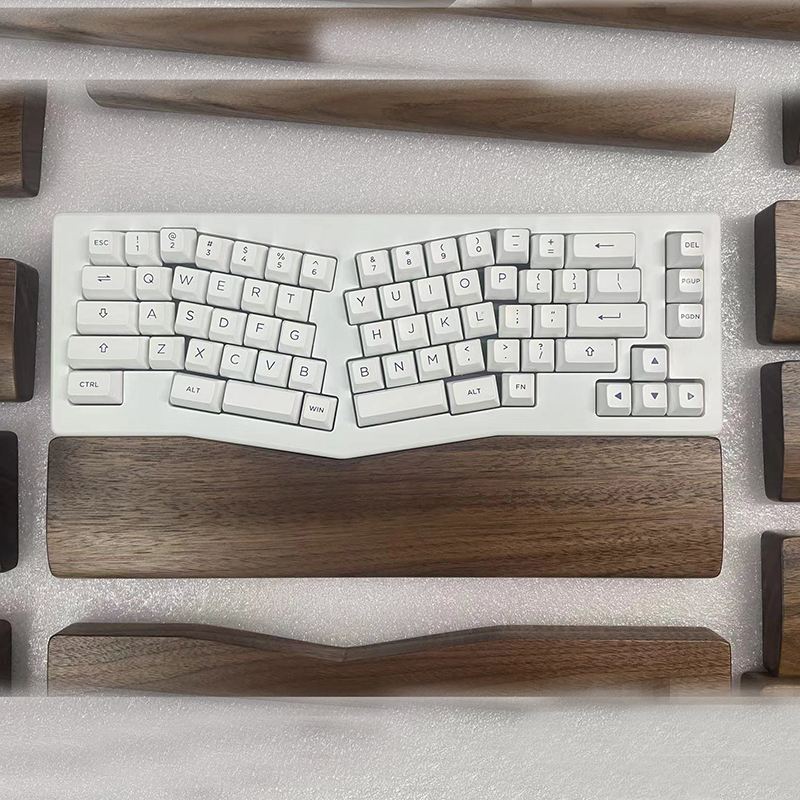 Wrist Rest Wood - 앨리스 프로 68키 크론 Q8 V10