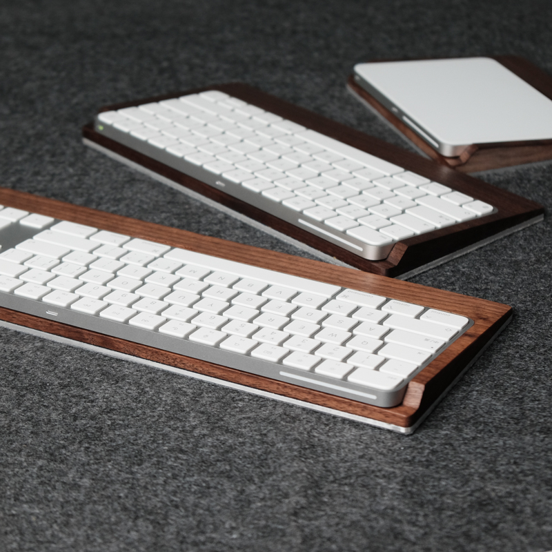 Wrist Rest Wood - Kashcy 호두나무 단단한 트레이, 손목 받침대,