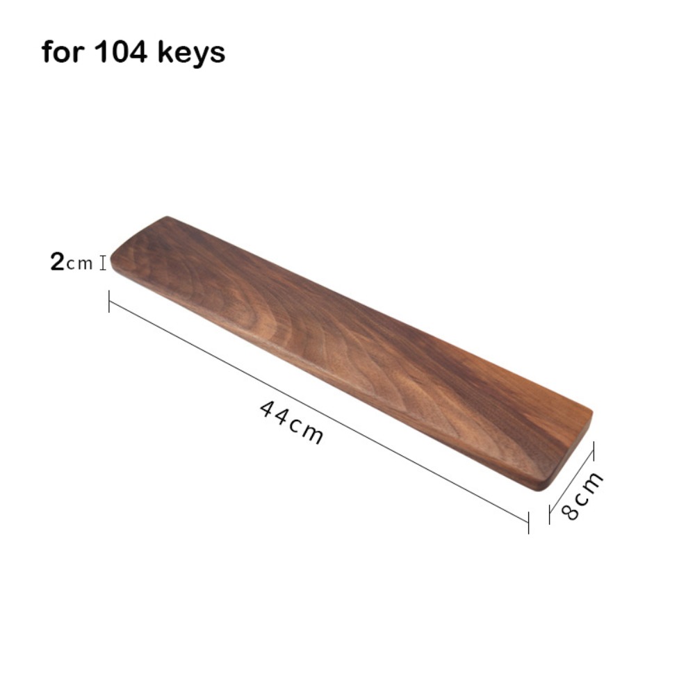 Wrist Rest Wood - 60/87/104 키용 새로운 나무 키보드 손목