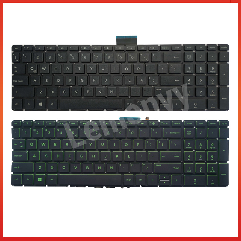 Gaming Keyboard Hp - 러시아어/미국/영국/스페인어/라틴어 노트북 키보드 HP 15S-DY 15-DY