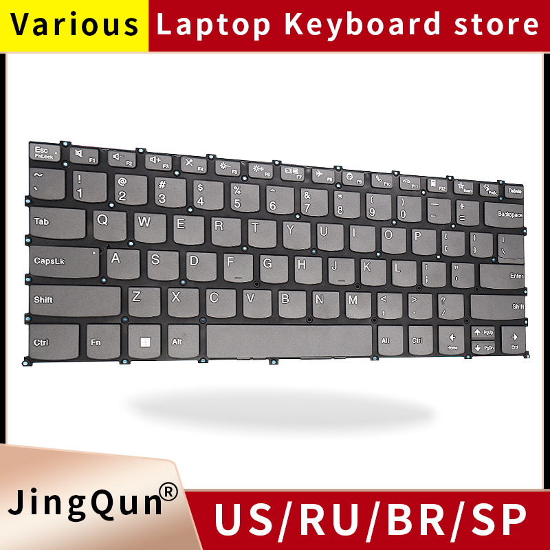 Gaming Keyboard Backlit - 영국 스페인어 PT-BR 브라질 Lenovo Flex