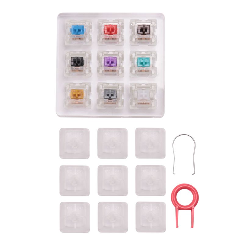 Keyboard Gaming Blue Switch - YSS-9 키 스위치 테스터(Outemu용) 기계식 키보드