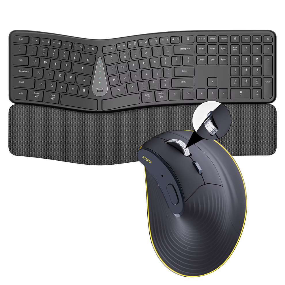 Gaming Keyboard And Mouse Combo - 2.4G 무선 키보드 마우스 콤보, 편안한