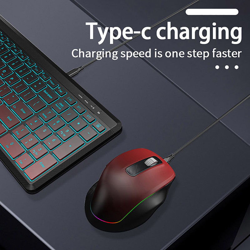 RGB 백라이트 무소음 무선 키보드 및 마우스 콤보 2 - Gaming Keyboard And Mouse Combo 리뷰 및 가격