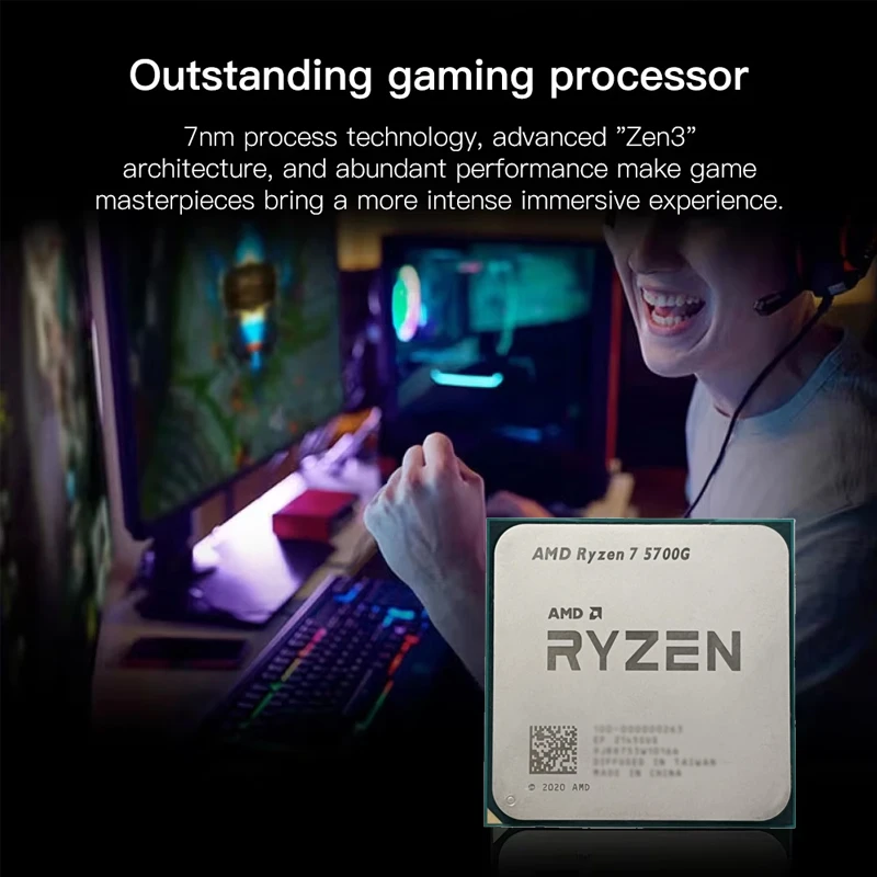 AMD 라이젠 7 5700G 트레이 데스크탑 CPU,  - Amd Cpu Ryzen 7 리뷰 및 가격