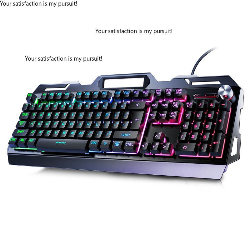 Yindiao V2G5 기계식 터치 메탈 키보드 마우스 - Gaming Keyboard Mouse Set 리뷰 및 가격