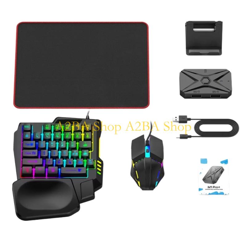 전화 게임용 A2BA 무선 모바일 키보드 마우스 변환기 - Gaming Keyboard And Mouse Converter For Mobile 리뷰 및 가격