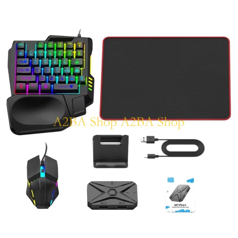 전화 게임용 A2BA 무선 모바일 키보드 마우스 변환기 - Gaming Keyboard And Mouse Converter For Mobile 리뷰 및 가격