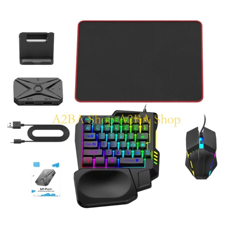 전화 게임용 A2BA 무선 모바일 키보드 마우스 변환기 - Gaming Keyboard And Mouse Converter For Mobile 리뷰 및 가격