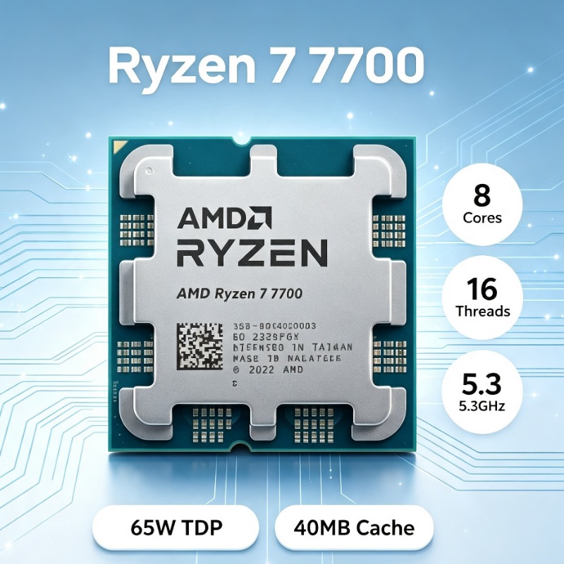 AM5 슬롯 게이밍 데스크탑 CPU AMD 라이젠 7  - Amd Cpu Ryzen 7 리뷰 및 가격