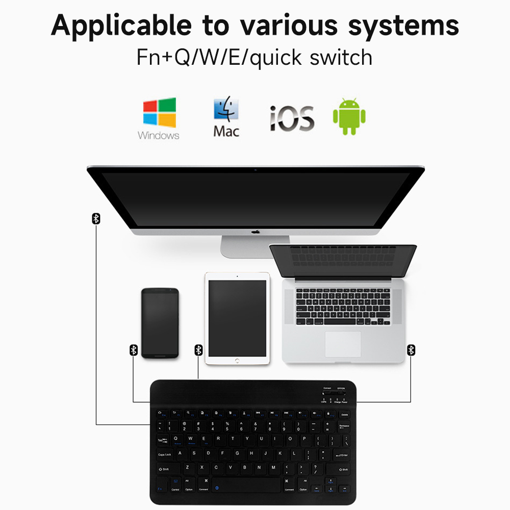 블루투스 키보드 IOS 안드로이드 윈도우용 무선 키보드 - Gaming Keyboard Mouse Wireless 리뷰 및 가격