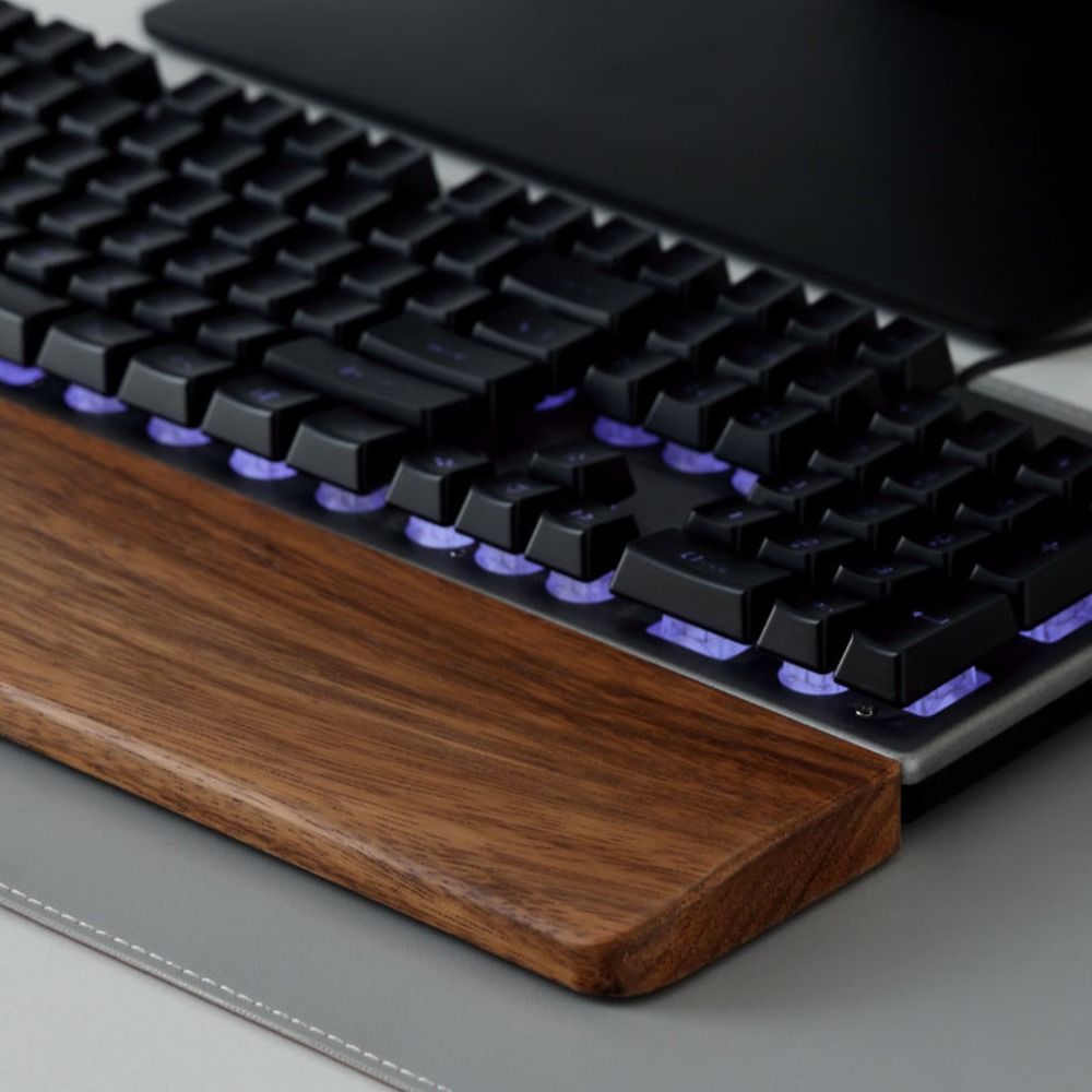 60/87/104 키용 새로운 나무 키보드 손목 받침대 - Wrist Rest Wood 리뷰 및 가격