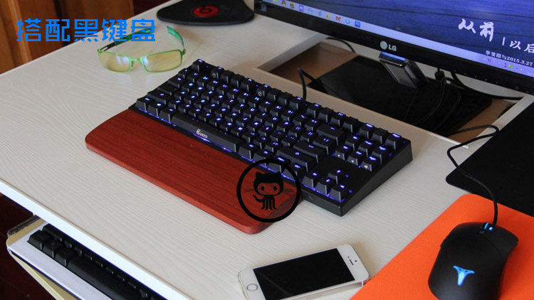 아프리카 파다크 기계식 키보드 솔리드 우드 핸들 인체공 - Wrist Rest Wood 리뷰 및 가격