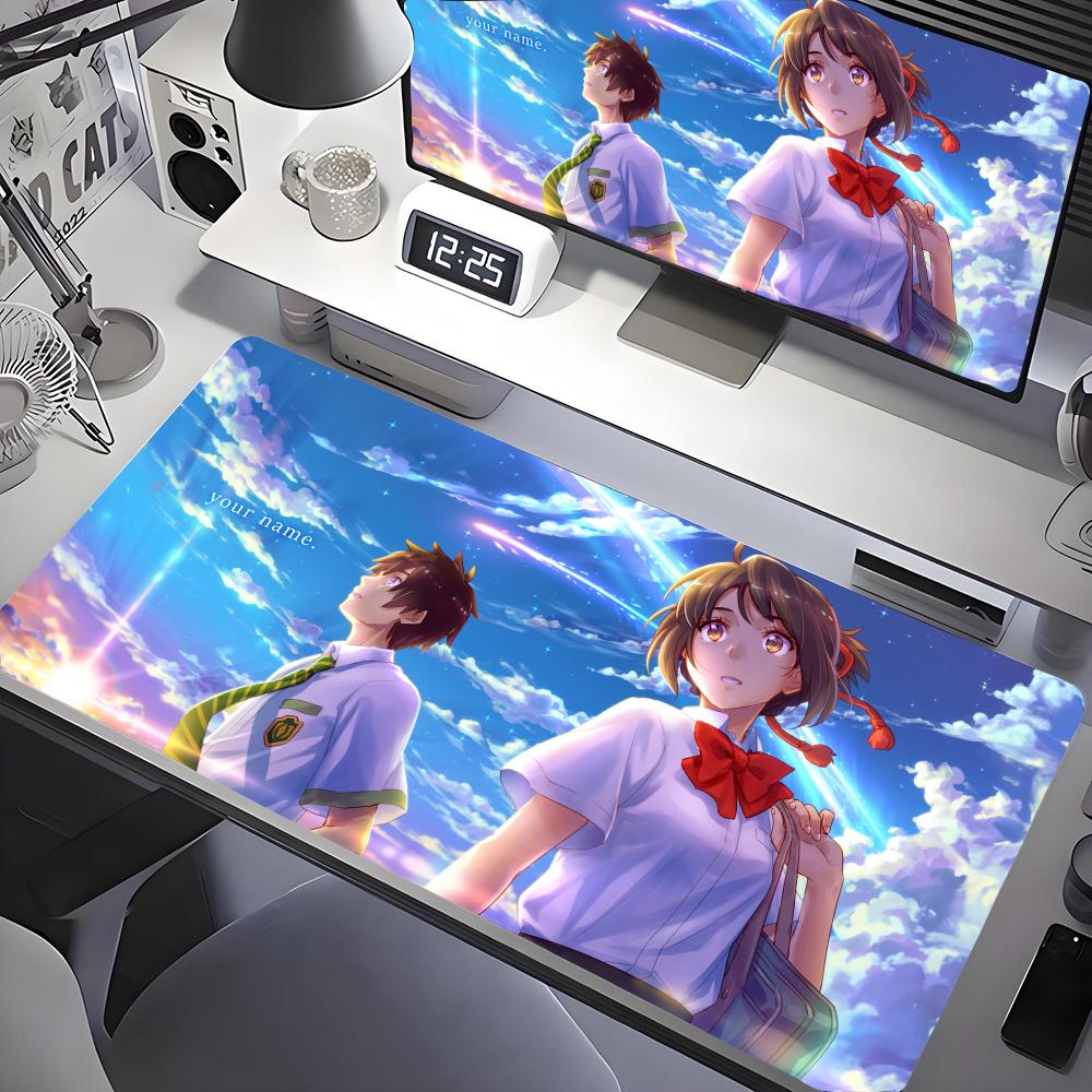 애니메이션 귀하의 이름 마우스 패드 책상 마우스 패드  - Gaming Keyboard Name 리뷰 및 가격