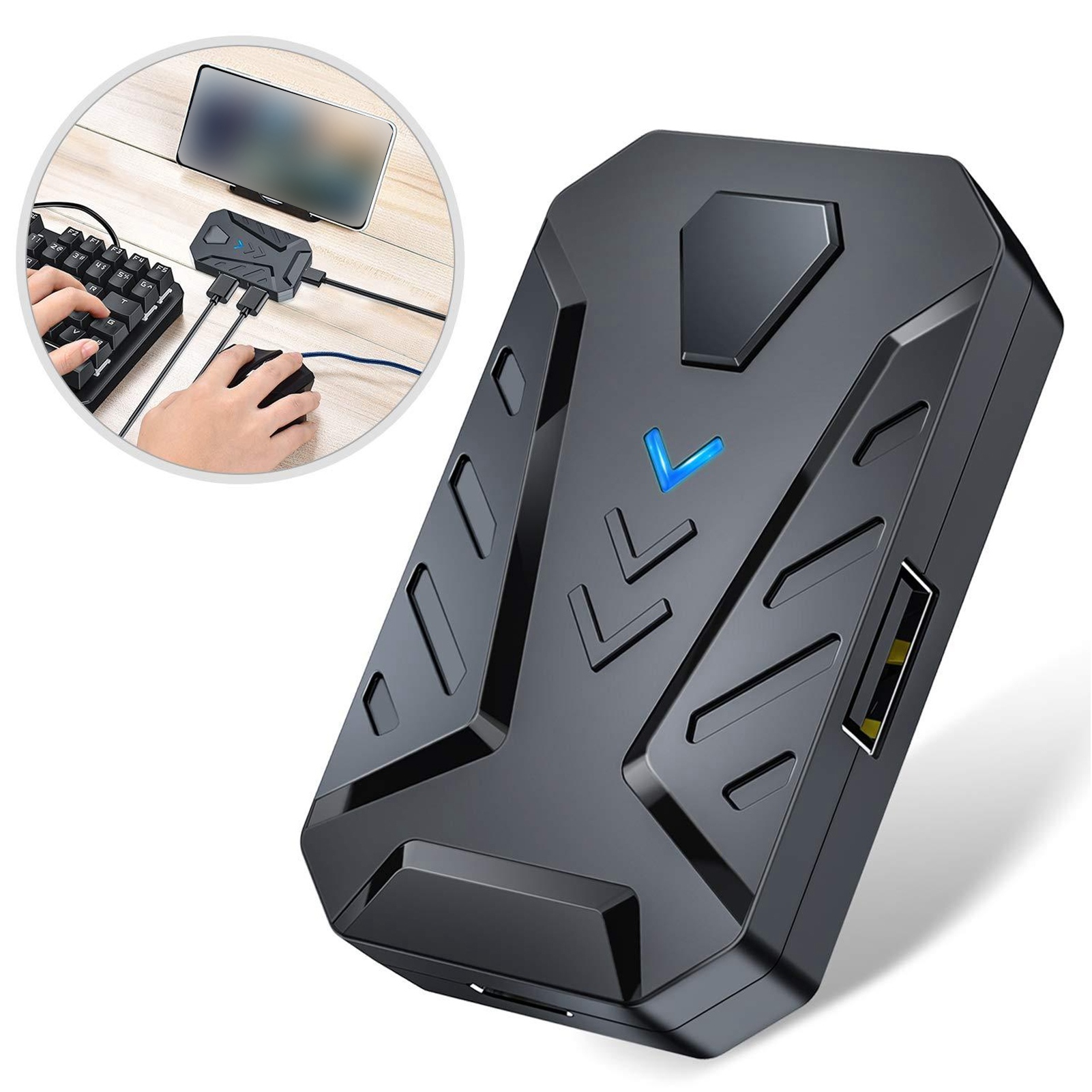 게임용 키보드 마우스 변환기 어댑터 안드로이드/하모니오 - Gaming Keyboard And Mouse Converter For Mobile 리뷰 및 가격