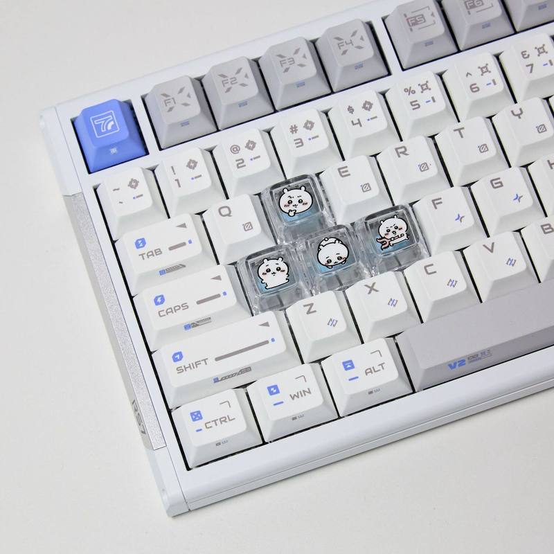 Chiikawa 4 Pcs 수제 투명 Pc 백라이트 맞 - Gaming Keyboard Backlit 리뷰 및 가격
