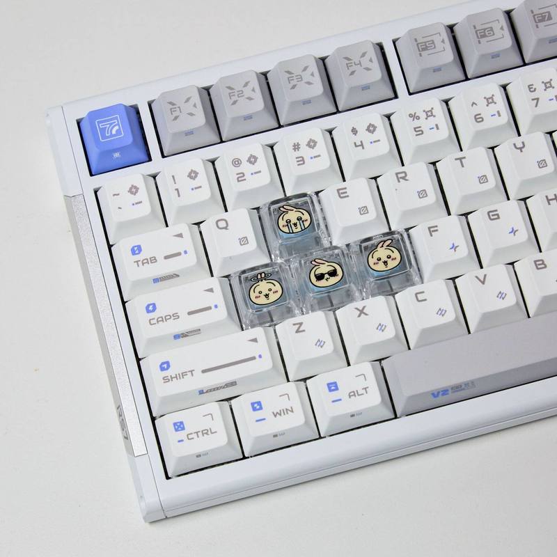 Chiikawa 4 Pcs 수제 투명 Pc 백라이트 맞 - Gaming Keyboard Backlit 리뷰 및 가격