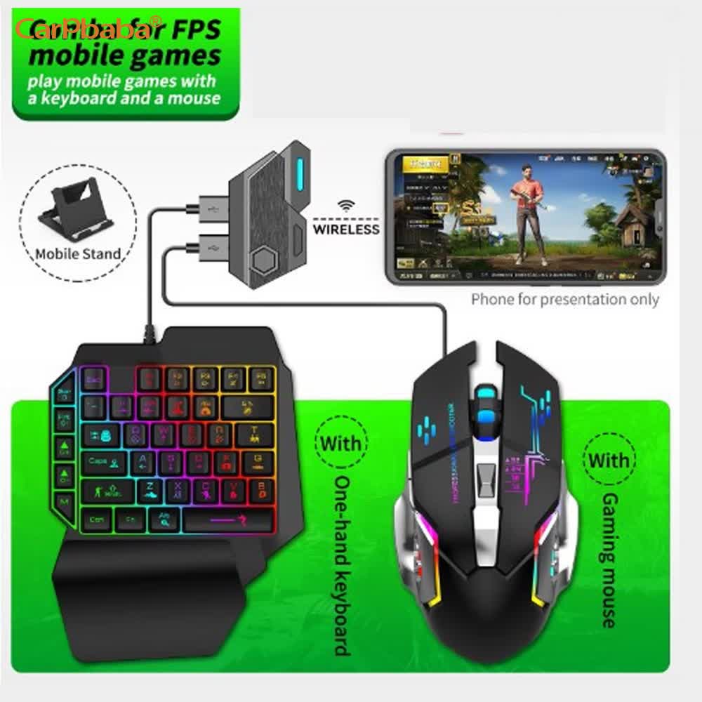 게임패드 모바일 PUBG 컨트롤러 게이밍 키보드 마우스 - Gaming Keyboard And Mouse Converter For Mobile 리뷰 및 가격