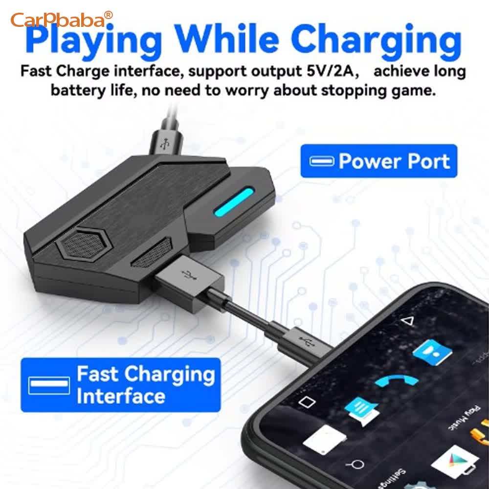 게임패드 모바일 PUBG 컨트롤러 게이밍 키보드 마우스 - Gaming Keyboard And Mouse Converter For Mobile 리뷰 및 가격