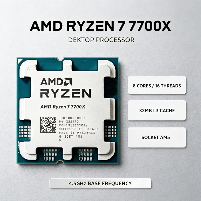 AMD Ryzen 7 7700X 콘텐츠 크리에이터 CP - Amd Cpu Ryzen 7 리뷰 및 가격