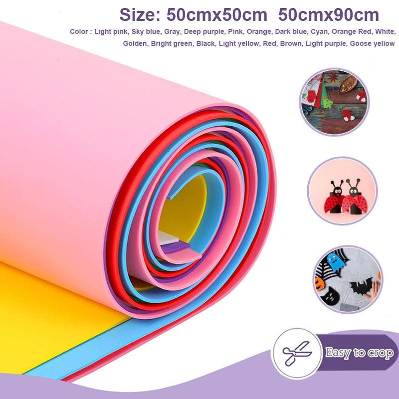1pcs 다채로운 Eva 폼 시트 코스프레 EVA 폼  - Pe Foam Sheet 리뷰 및 가격