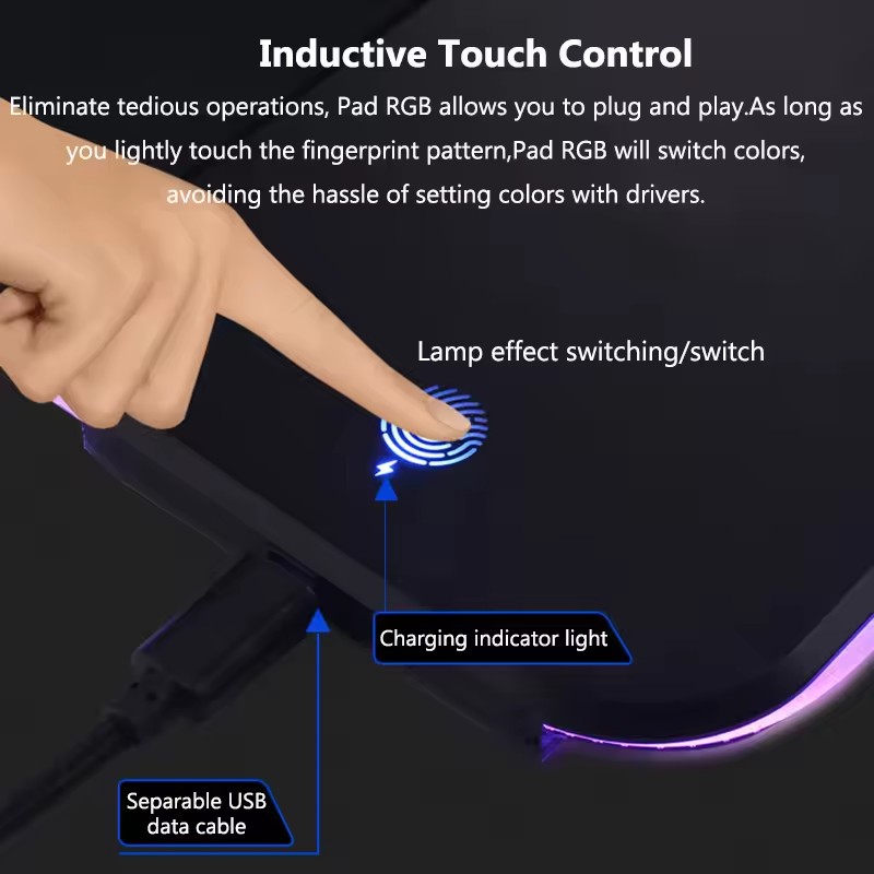 RGB 무선 충전 마우스 패드 15W 고속 충전 미끄럼 - Gaming Keyboard Mouse Wireless 리뷰 및 가격
