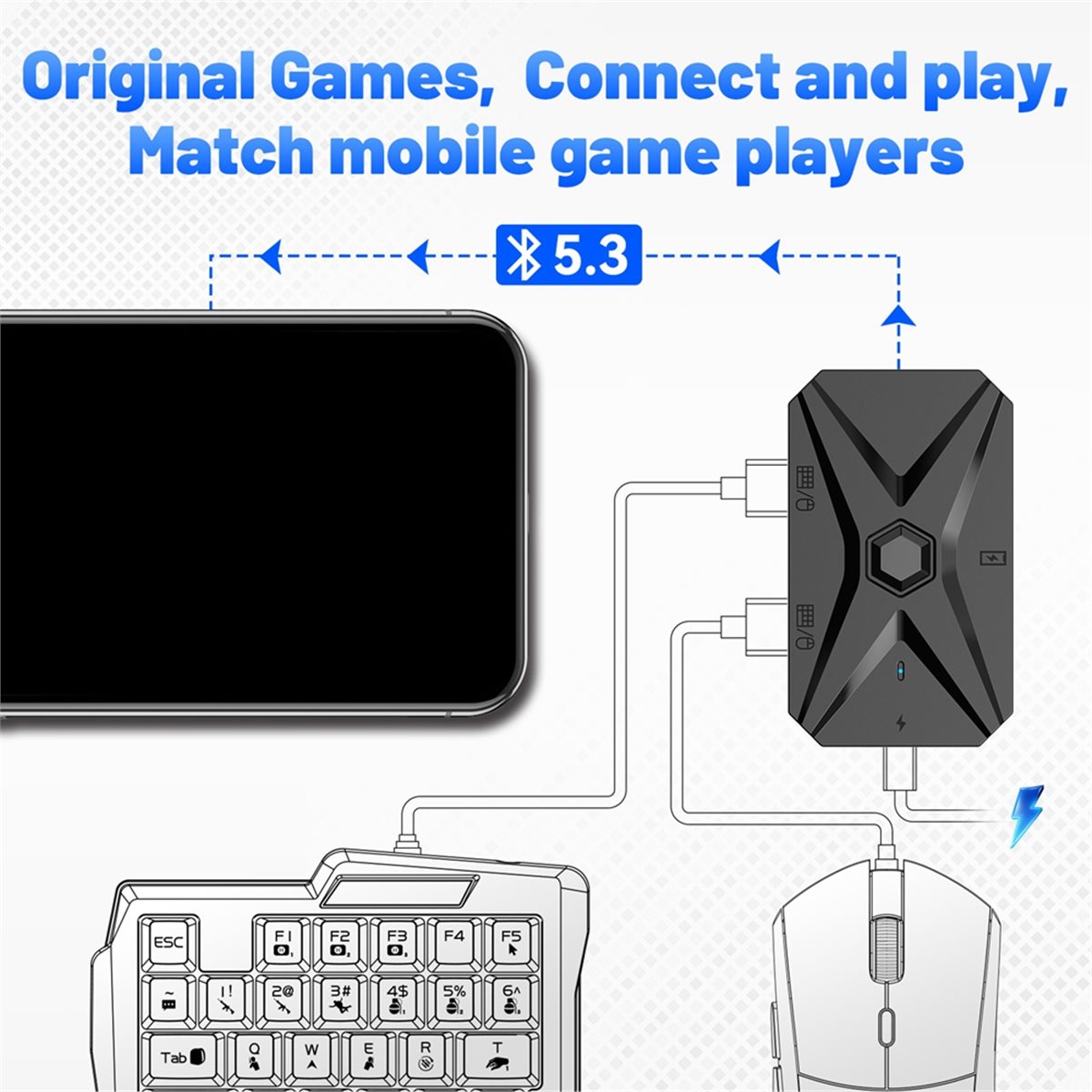 # 48Y (블랙) 모바일 게임 컨버터 키트 모빌라도르 - Gaming Keyboard And Mouse Converter For Mobile 리뷰 및 가격