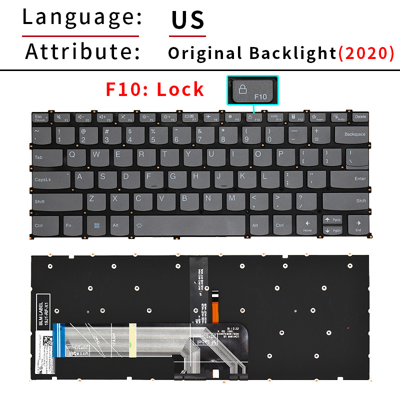 영국 스페인어 PT-BR 브라질 Lenovo Flex  - Gaming Keyboard Backlit 리뷰 및 가격