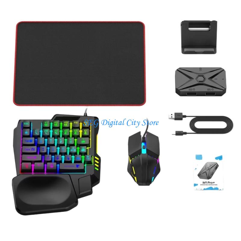 다양한 장치용 U75B 모바일 게임 키보드 마우스 어댑 - Gaming Keyboard And Mouse Converter For Mobile 리뷰 및 가격