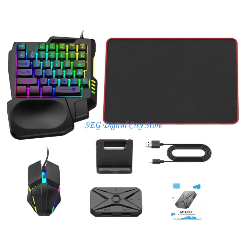 다양한 장치용 U75B 모바일 게임 키보드 마우스 어댑 - Gaming Keyboard And Mouse Converter For Mobile 리뷰 및 가격