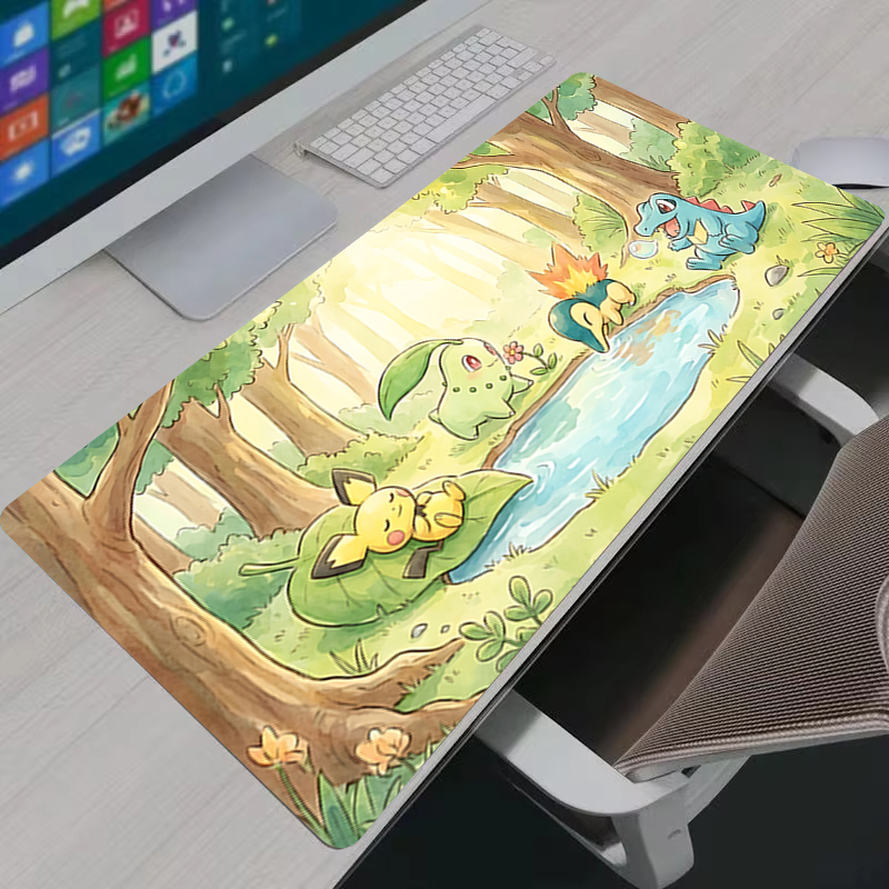 마우스 패드 애니메이션 PC 게이머 캐비닛 마우스패드  - Gaming Keyboard Brands 리뷰 및 가격