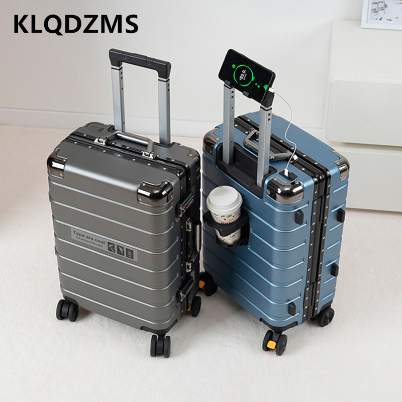 KLQDZMS 알루미늄 프레임 여행 가방 대용량 트롤리 - Aluminum Case 65 리뷰 및 가격